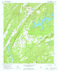 Remlap 1960 topographic map preview