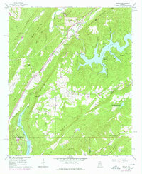 Remlap 1960 topographic map preview