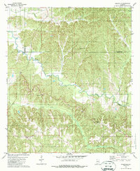 Ridgeville 1981 topographic map thumbnail