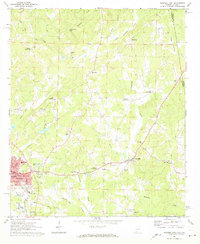 Roanoke East 1969 topographic map thumbnail