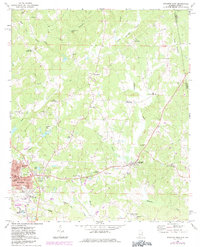 Roanoke East 1969 topographic map thumbnail