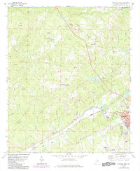 Roanoke West 1969 topographic map thumbnail