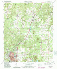 Russellville 1971 topographic map thumbnail