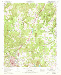 Russellville 1971 topographic map thumbnail