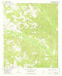 Sawyerville 1980 topographic map thumbnail