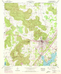Scottsboro 1947 topographic map thumbnail