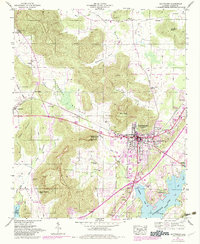 Scottsboro 1947 topographic map thumbnail