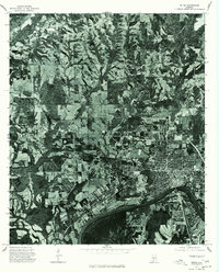 Selma 1975 topographic map preview
