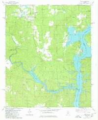 Shelby 1980 topographic map thumbnail