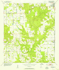 Silverhill 1953 topographic map preview