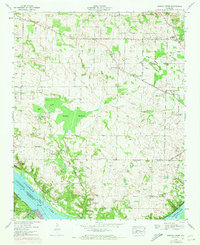 Sinking Creek 1954 topographic map thumbnail