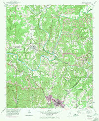 Sipsey 1949 topographic map thumbnail