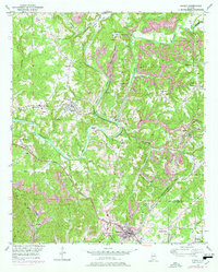 Sipsey 1949 topographic map thumbnail