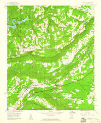 Springville 1958 topographic map preview