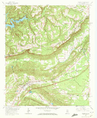 Springville 1958 topographic map preview