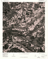 Springville 1975 topographic map thumbnail