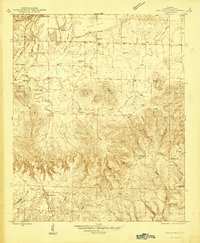 Spruce Pine 1945 topographic map preview