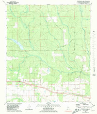 Steelwood Lake 1980 topographic map preview