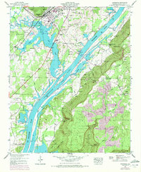 Stevenson 1947 topographic map preview