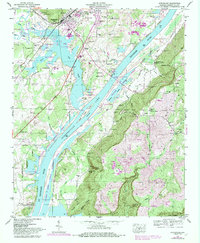 Stevenson 1947 topographic map preview