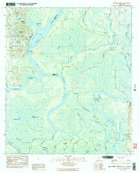 Stiggings Lake 1983 topographic map thumbnail