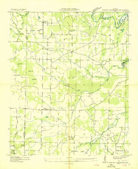 Stroups Crossroads topographic map thumbnail