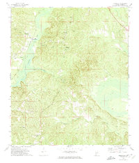 Suggsville 1972 topographic map thumbnail