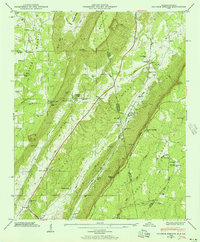 Sulphur Springs 1946 topographic map thumbnail