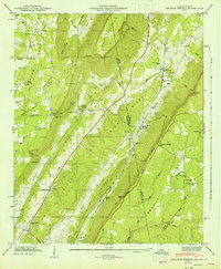 Sulphur Springs 1947 topographic map thumbnail