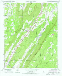 Sulphur Springs 1946 topographic map thumbnail