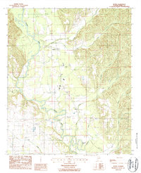 Suttle 1987 topographic map thumbnail