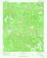 Sylvan Springs 1971 topographic map thumbnail