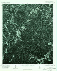 Sylvan Springs 1975 topographic map thumbnail