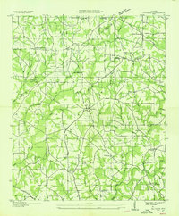 Sylvania 1936 topographic map thumbnail