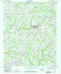 Sylvania 1947 topographic map preview