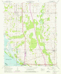 Tanner 1963 topographic map preview