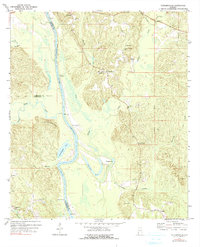 Tattlersville 1972 topographic map thumbnail