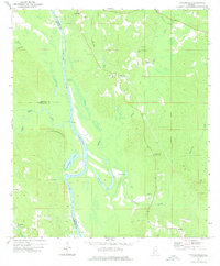 Tattlersville 1972 topographic map thumbnail