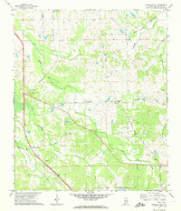 Teasleys Mill 1971 topographic map thumbnail