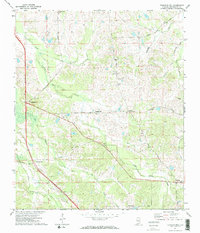 Teasleys Mill 1971 topographic map preview