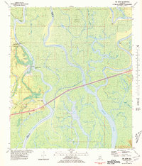 The Basin 1980 topographic map thumbnail