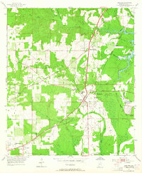 Theodore 1953 topographic map thumbnail