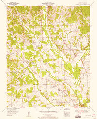 Threet 1954 topographic map preview