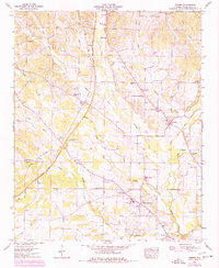 Threet 1954 topographic map preview