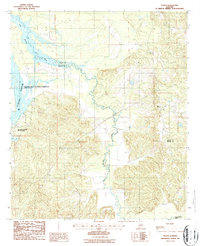 Tilden 1987 topographic map thumbnail