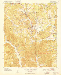 Townley 1951 topographic map thumbnail