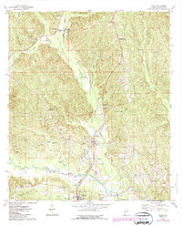Toxey 1974 topographic map thumbnail
