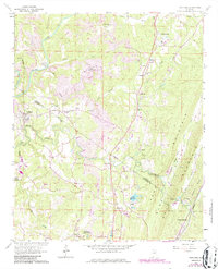 Trafford 1961 topographic map thumbnail