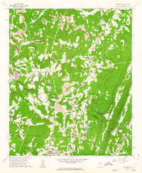 Trafford 1961 topographic map preview