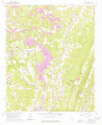 Trafford 1961 topographic map preview